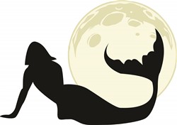 Free Free 322 Mermaid Moon Svg SVG PNG EPS DXF File