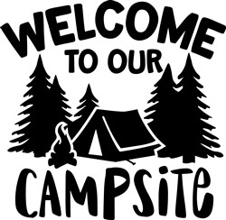 Camp Tent Svg Files Svgdesigns Com