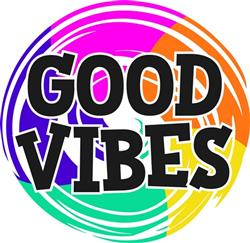 Good Vibes Only SVG, Cute Retro Vibe Digital Download, DIY P - Inspire  Uplift