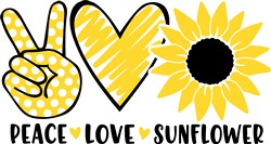 Free Free 348 Peace Love Sunflower Svg SVG PNG EPS DXF File