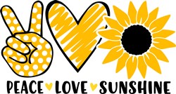 Download Peace Love Sunshine Svg Files Svgdesigns Com