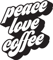 Peace Love Coffee Svg File Svg Designs Svgdesigns Com