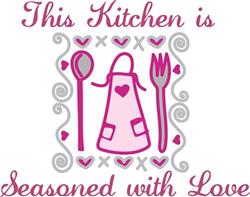 Grandma's Kitchen svg, Is Seasoned With Love, Kitchen svg cut file By am  ds9n