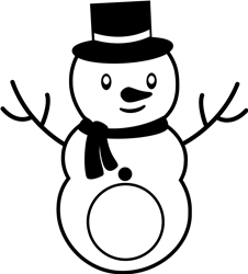 Download Frosty The Snowman Svg Files Svgdesigns Com
