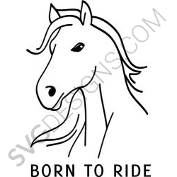 Born To Ride Svg File Heads Svg Designs Svgdesigns Com