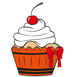 Download Cupcake Outline Svg File Svg Designs Svgdesigns Com