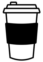 Outline Coffee Cup — Franca