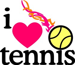 Download I Love Tennis Svg Files Svgdesigns Com