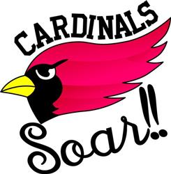 Female Cardinal Mascot in Vector, Jpeg, png, pdf, eps, svg