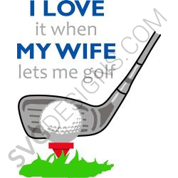 I Love Golf Svg Files Svgdesigns Com