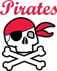 pirate flag clipart image - free svg file for members - SVG Heart