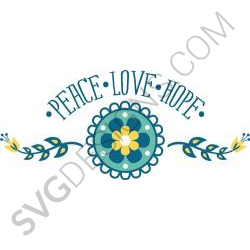 Peace Love Art Svg Files Svgdesigns Com