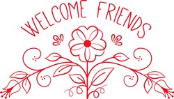 Free Free 227 Welcome Friends Svg SVG PNG EPS DXF File