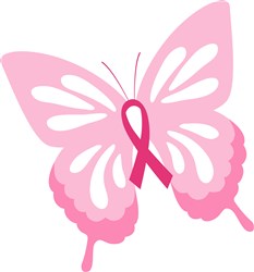 Breast Cancer Butterfly Svg Files Svgdesigns Com