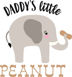 Download Mommys Little Peanut Elephant Svg File Svg Designs Svgdesigns Com