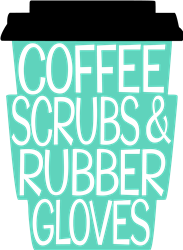Free Free Coffee Scrubs And Rubber Gloves Svg Free