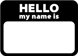 Tag Name Svg Name Tag Svg Digital Download INSTANT DOWNLOAD Hello My name is SVG Hello My Name Is Hello Svg Good for Newborns