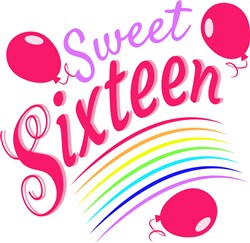 Free Free 258 Sweet Sixteen Svg SVG PNG EPS DXF File
