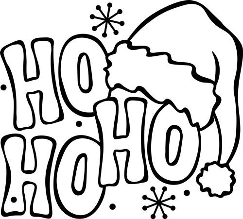 My Favorite Christmas Ho Ho Ho SVG Cut File