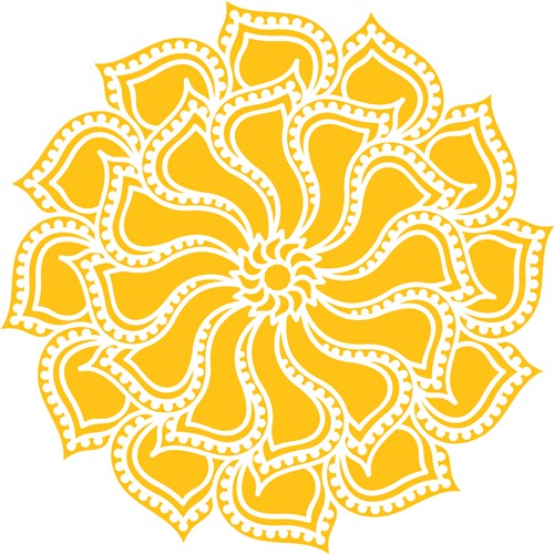 Download Sunflower Mandala Svg File Svg Designs Svgdesigns Com