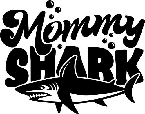 Mommy Shark Svg, Svg Files, Shark, Silhouette Svg, Cricut Svg, Trend Svg –  My Easy Files
