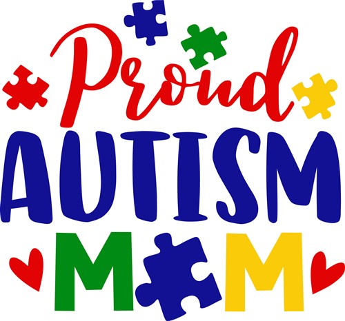 Download Proud Autism Mom Svg File Svg Designs Svgdesigns Com