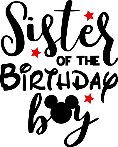 Download Sister Of Birthday Boy Svg File Svg Designs Svgdesigns Com