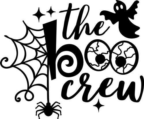 The Boo Crew SVG file - SVG Designs