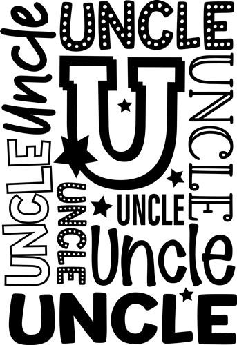 Uncle SVG file - SVG Designs