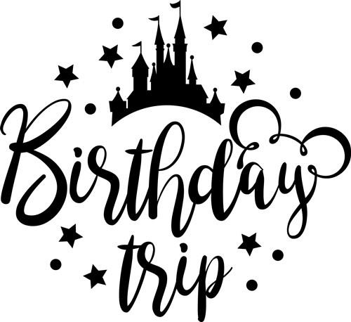 Birthday Squad Svg, Birthday Girl Svg, Disney Birthday Svg, Disney