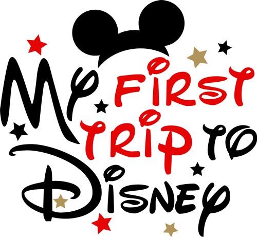 Mickey Mouse Silhouette My First Disney Trip Svg, Mickey Svg, Svg