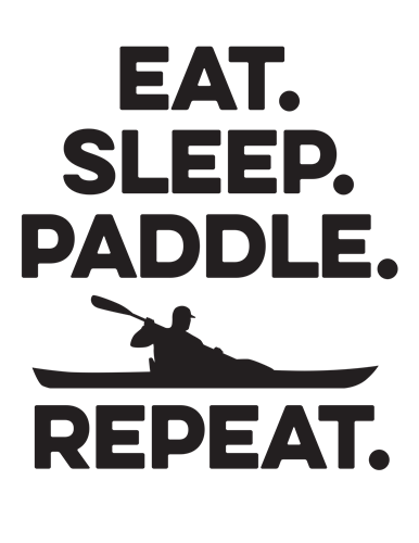 Download Eat Sleep Paddle Repeat Svg File Svg Designs Svgdesigns Com