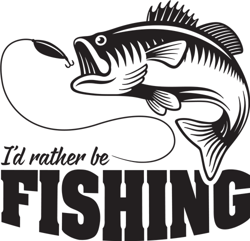 Download Id Rather Be Fishing Svg File Svg Designs Svgdesigns Com