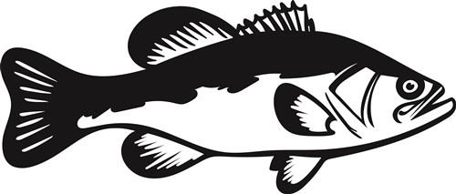 Bass Fish SVG file - SVG Designs