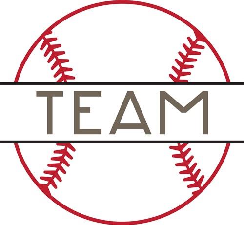 Baseball Team SVG Logo, Baseball Team SVG Cut Logo, AI, EPS, CDR Files