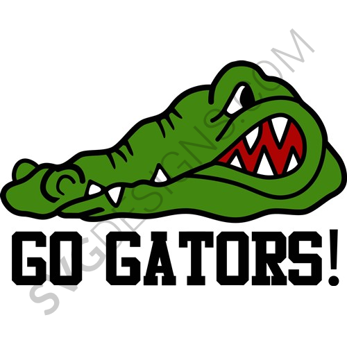 Go Gators Svg File Animals Svg Designs Svgdesigns Com