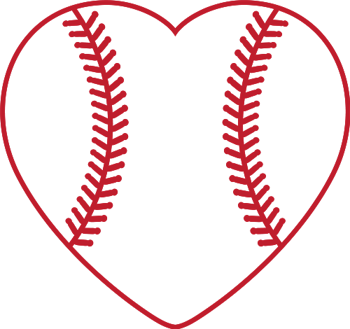 Baseball Love SVG Cut Files for Cricut and Silhouette