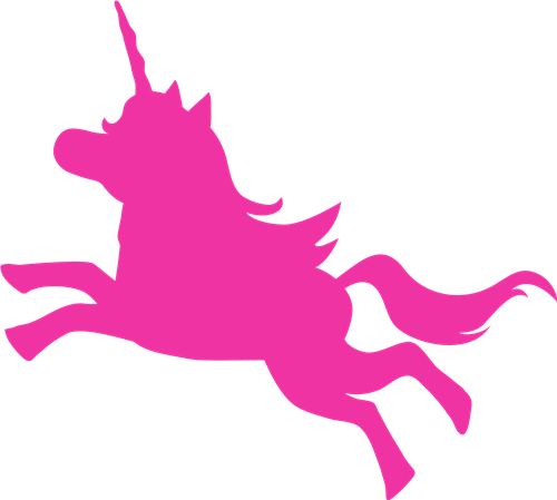 Download Prancing Unicorn Silhouette Svg File Svg Designs Svgdesigns Com