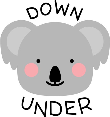 Download Koala Down Under Svg File Svg Designs Svgdesigns Com