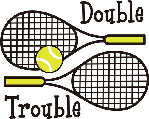 Double Trouble Svg File Svg Designs Svgdesigns Com