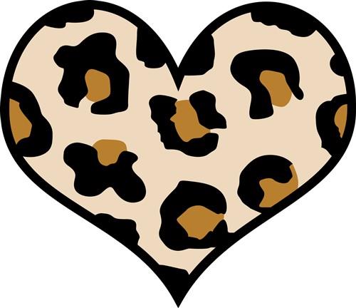 Leopard Heart SVG, Leopard Print Svg Png Ai Eps Dxf, Cricut Cut Files,  Silhouette, Sublimation, Leopard Heart Clip Art, Digital Download -   New Zealand