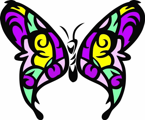 Download Tribal Butterfly Svg File Svg Designs Svgdesigns Com
