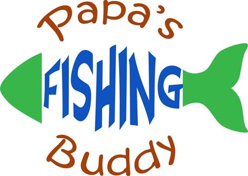 Papas Fishing Buddy SVG file - SVG Designs