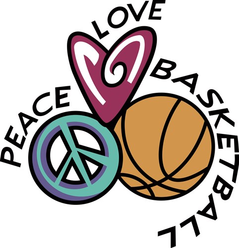 Download Peace Love Basketball Svg File Svg Designs Svgdesigns Com