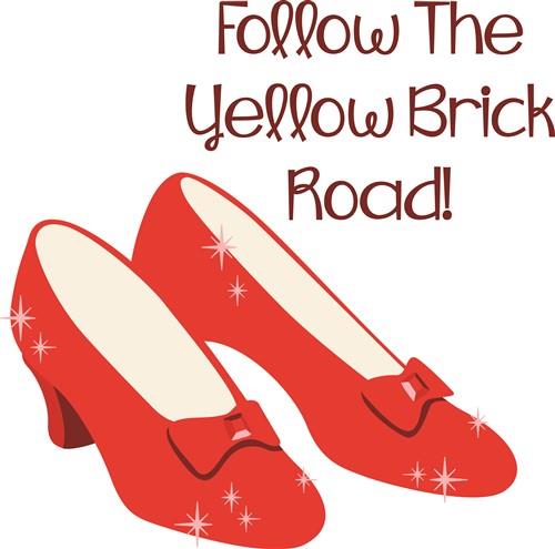 wizard of oz clipart yellow brick road