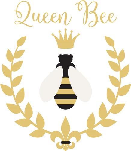 Queen Bee SVG file - SVG Designs