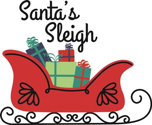 Sleigh All Day Christmas Starbucks SVG Files - Pineapple Paper Co.