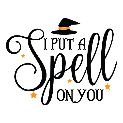 FREE I Put a Spell On You SVG Cut File for Cricut, Cameo Silhouette