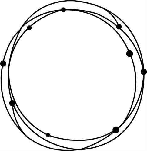 Circle Line Svg, Circle Stitch Line Svg, Png, Dxf, Eps, Pdf -  UK