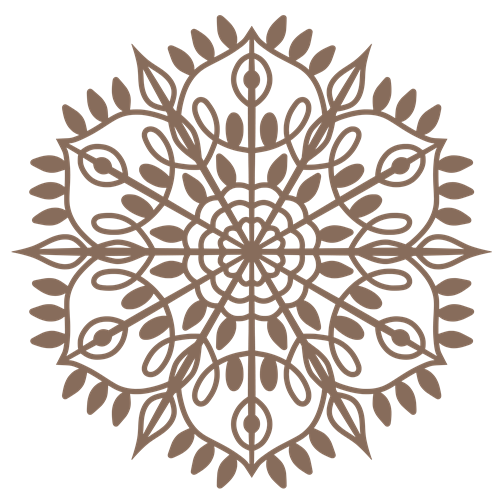 Download Decorative Floral Mandala Outline Svg File Svg Designs Svgdesigns Com